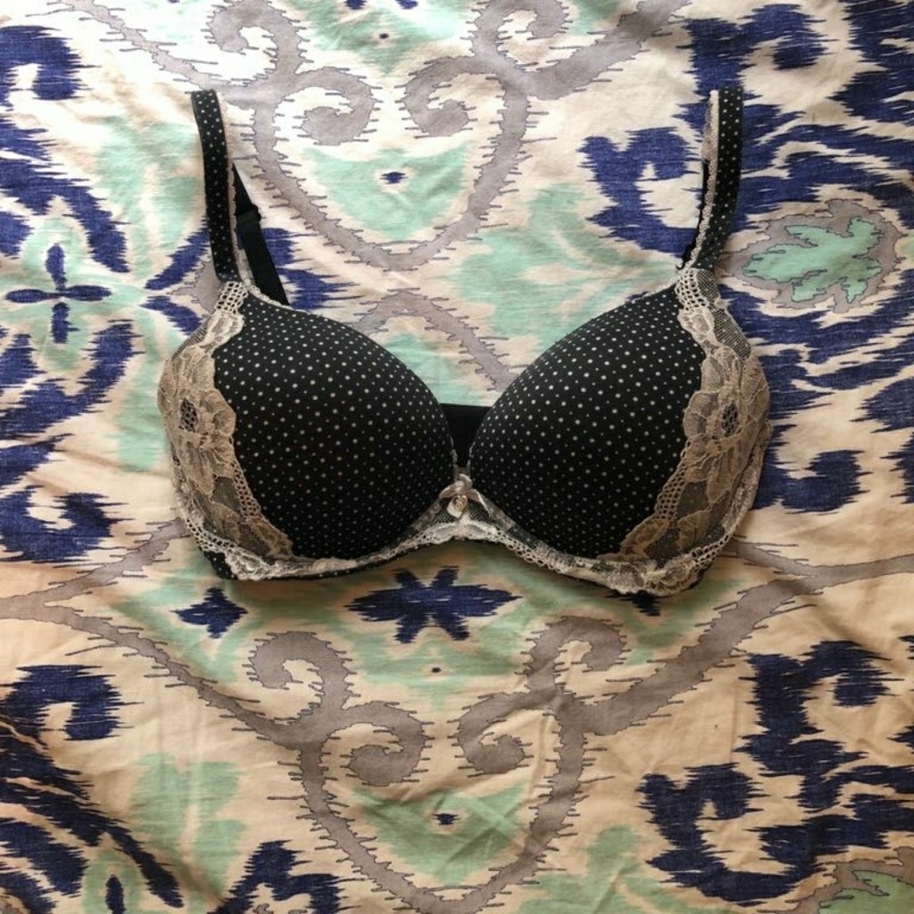 Lace and Polka dot VS bra